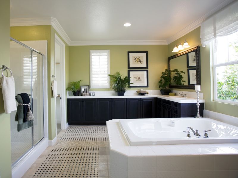 Bathtub with Modern Fixtures